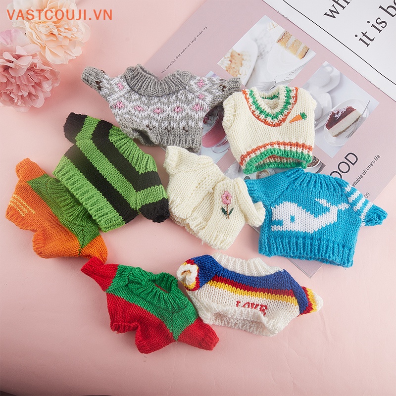 Áo Sweater Đồ Chơi Búp Bê VASTJI Nhồi Bông 20cm