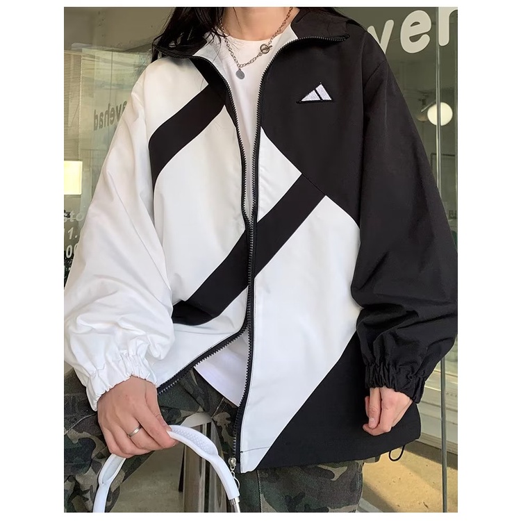 Áo Khoác Có Nón Thêu Họa Tiết Phong Cách Đường Phố Thời Trang Xuân Thu Mới Cho Nữ