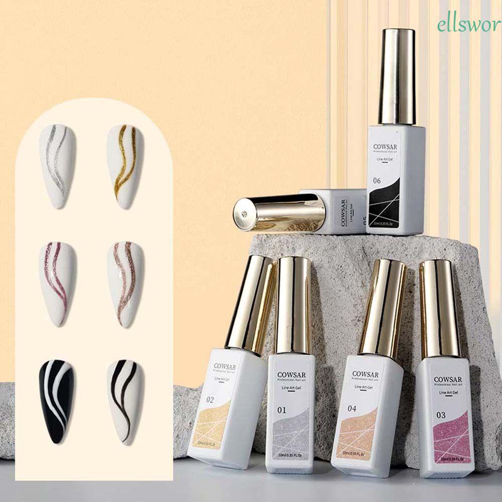 Dây Vẽ Móng Tay Nghệ Thuật Bán Vĩnh Viễn Bằng Gel UV Thời Trang Cho Salon