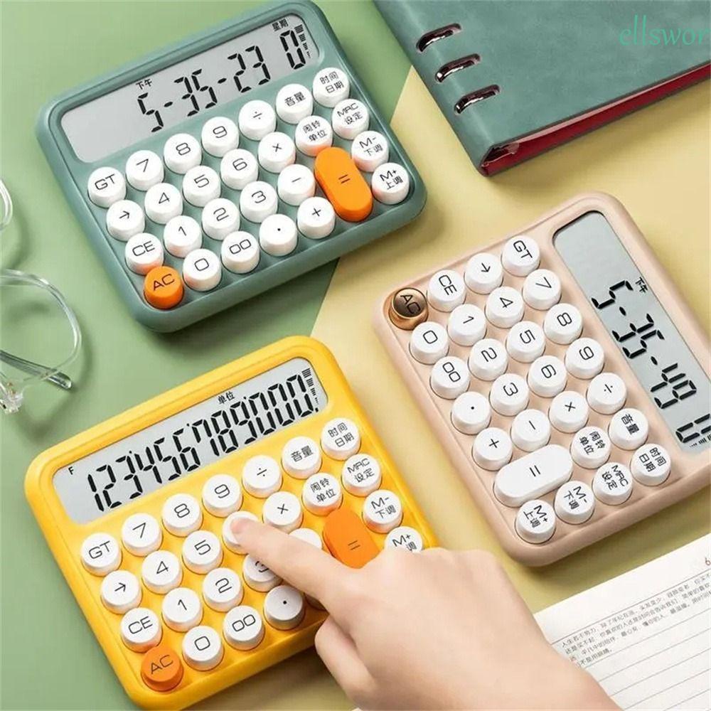 Máy Tính Điện Tử Cỡ Lớn Dễ Thương Đa Chức Năng