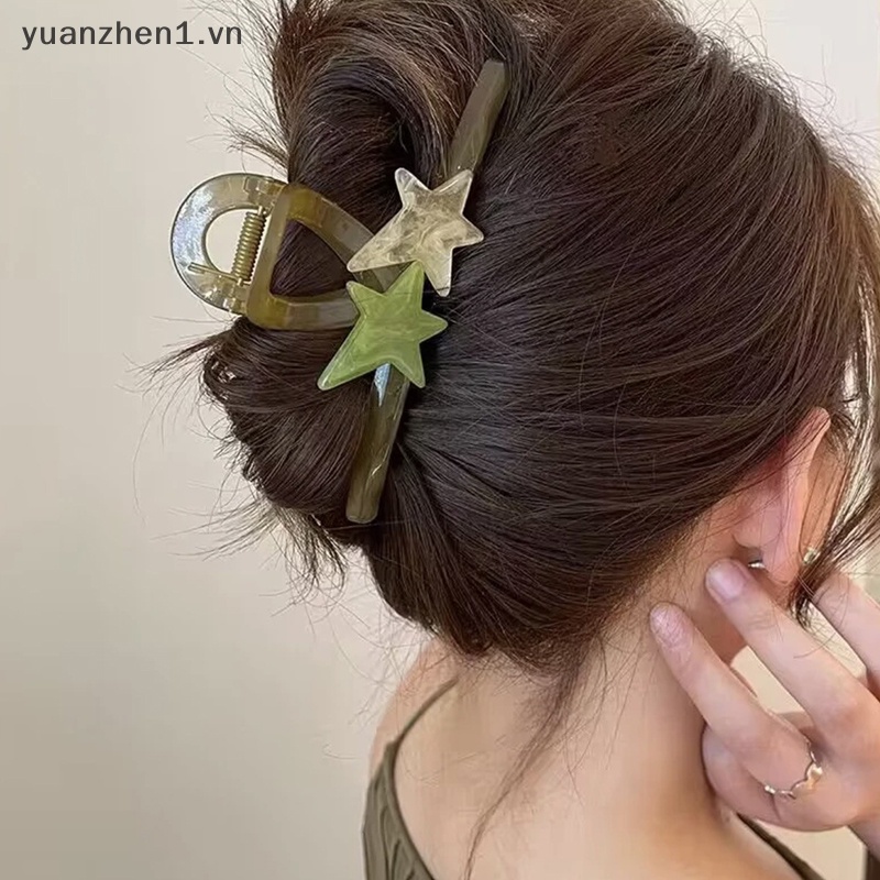 Kẹp Tóc Hình Trái Tim Cỡ Lớn Phong Cách Hàn Quốc Cho Nữ