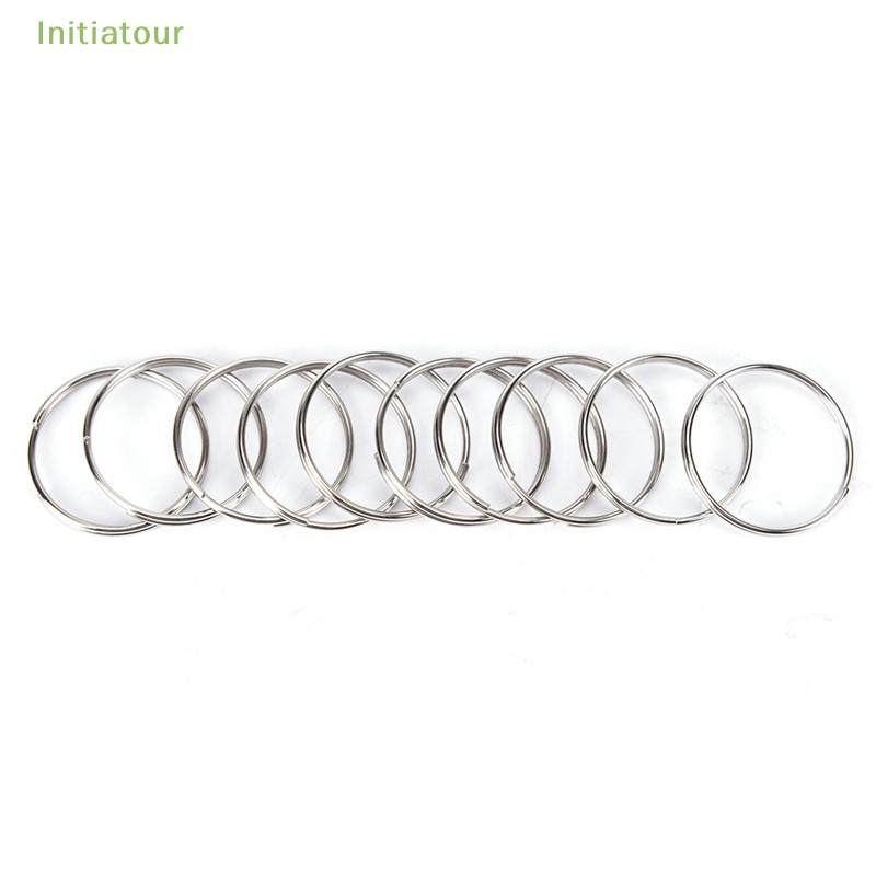 Set 10 Vòng Thép Niken Chuyên Dụng Cho Móc Khóa