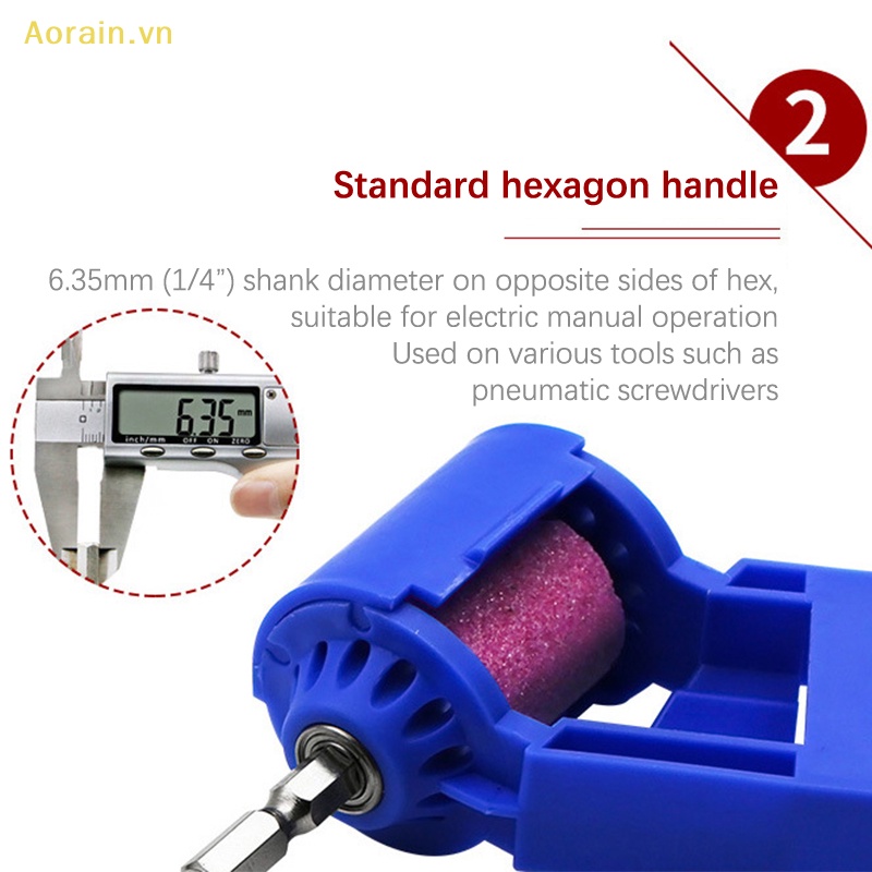 1 Bộ Dụng Cụ Mài Mũi Khoan Kim Loại Tiện Dụng