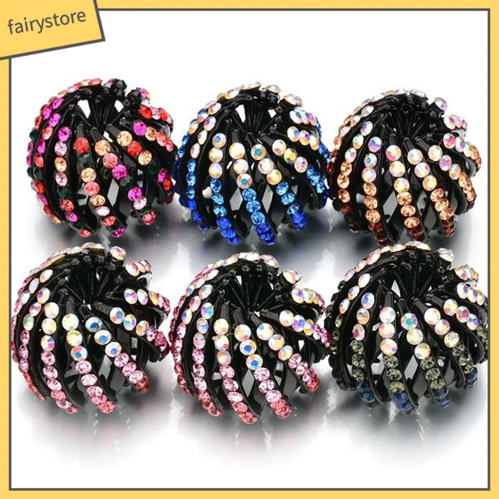 Băng Đô Cài Tóc Hình Tổ Chim Chống Trượt Linh Hoạt