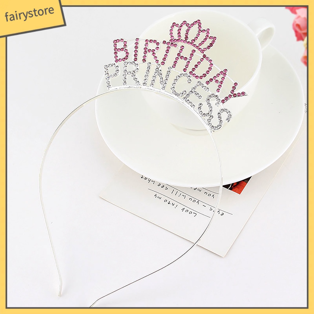 Băng Đô Cài Tóc Đính Đá Co Giãn Đáng Yêu Dành Cho Bé Gái