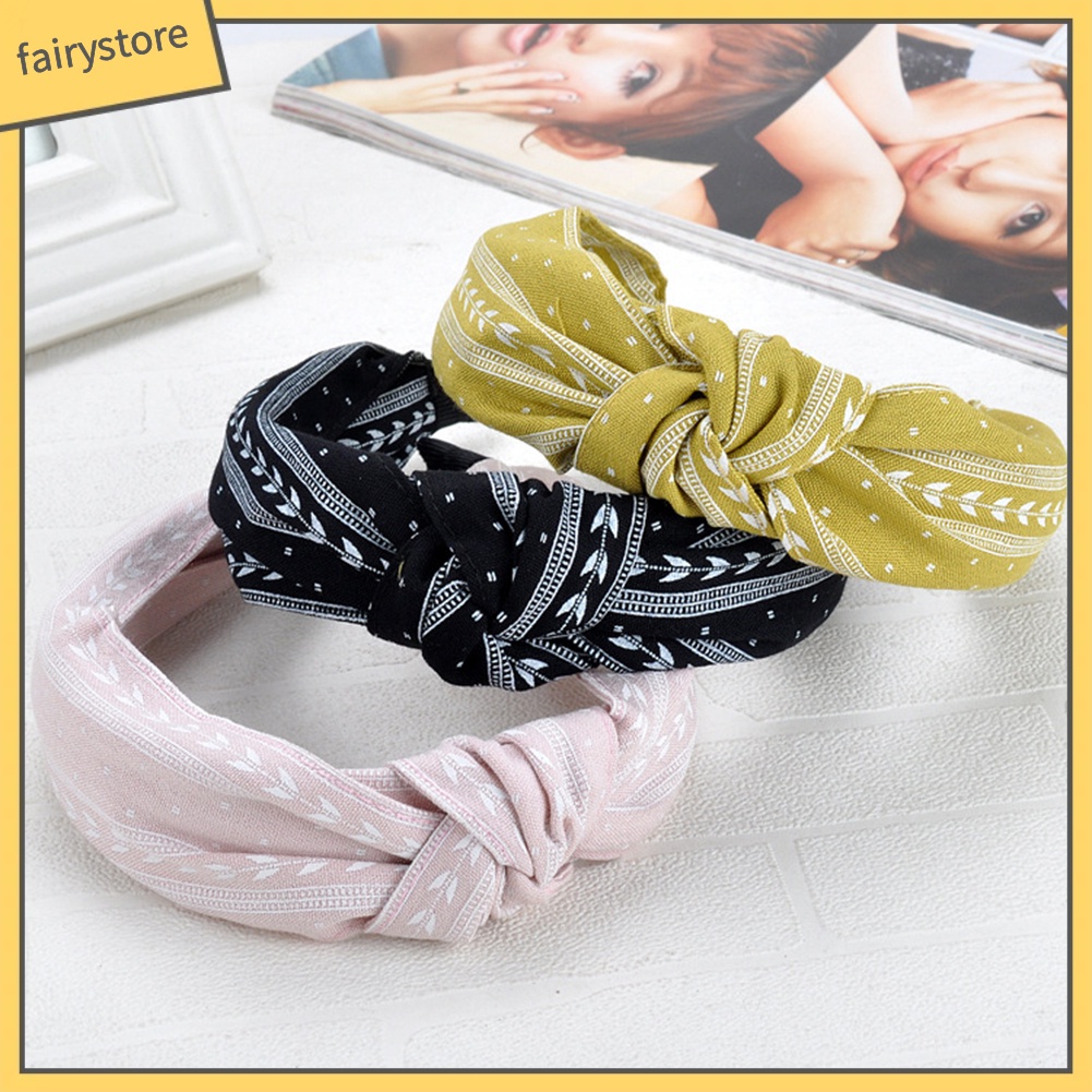 Cài Tóc Xoắn Chéo Bản Rộng Thời Trang Cho Nữ