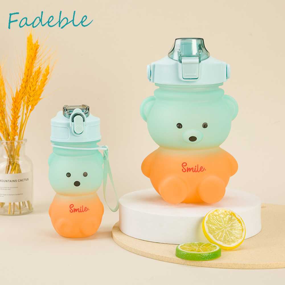 Bình Nước Thể Thao 1300ML + 350ML Hình Gấu Dễ Thương