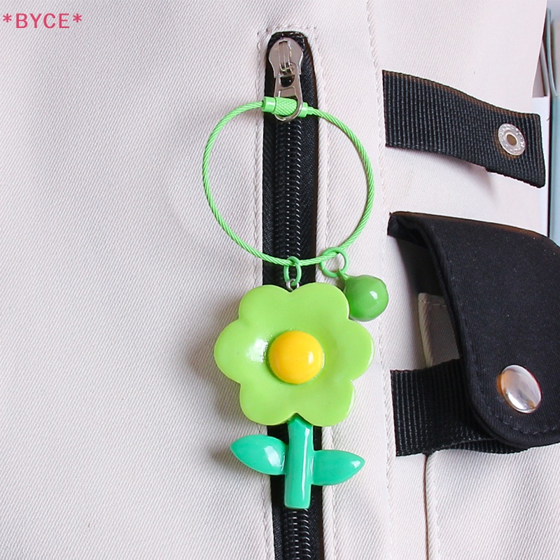 Vòng Đeo Tay / Móc Chìa Khóa Hình Hoa Nhiều Màu Kiểu Hàn Quốc Dễ Thương Cho Bạn Gái Mới