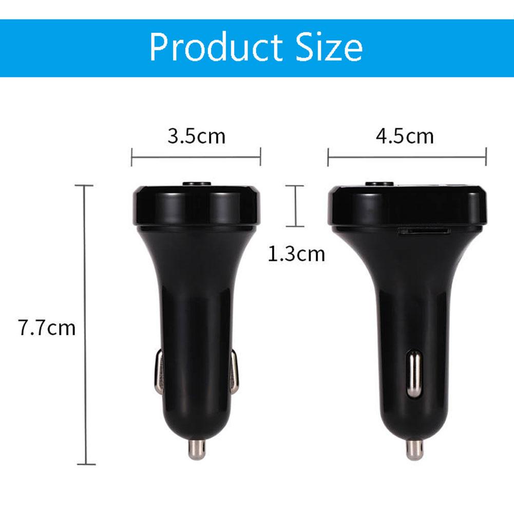 Tẩu Sạc Nhanh Không Dây Hai Cổng USB Cho Xe Hơi U4W0