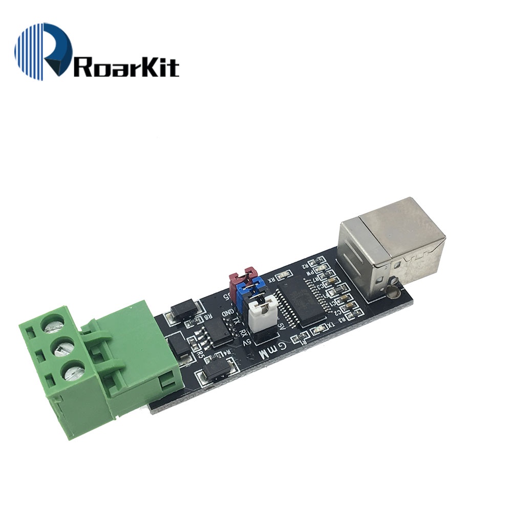 Bảo vệ đôi Mô-đun USB sang 485 FT232 Chip USB sang TTL / RS485 Bộ chuyển đổi nối tiếp USB 2.0 sang T