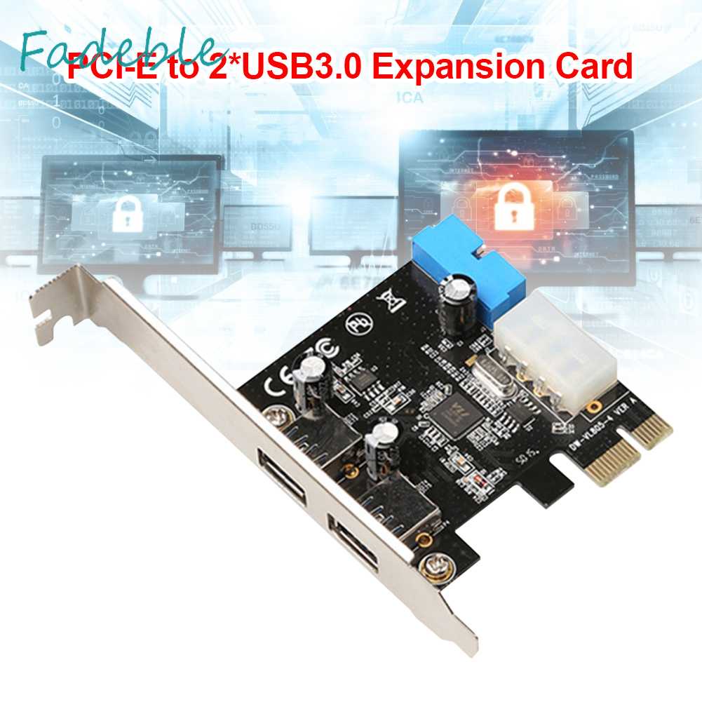 Thẻ Mở Rộng PCIE 2 Cổng USB 3.0 20Pin