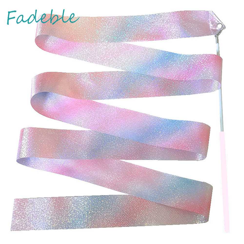 Gậy Ruy Băng Kim Tuyến Lấp Lánh Dùng Tập Múa Ba Lê