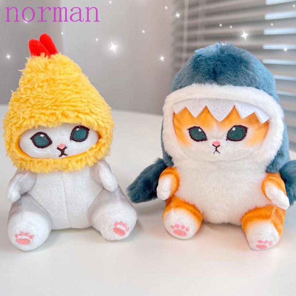 Móc Khóa Hình Cá Mập Nhồi Bông Dễ Thương