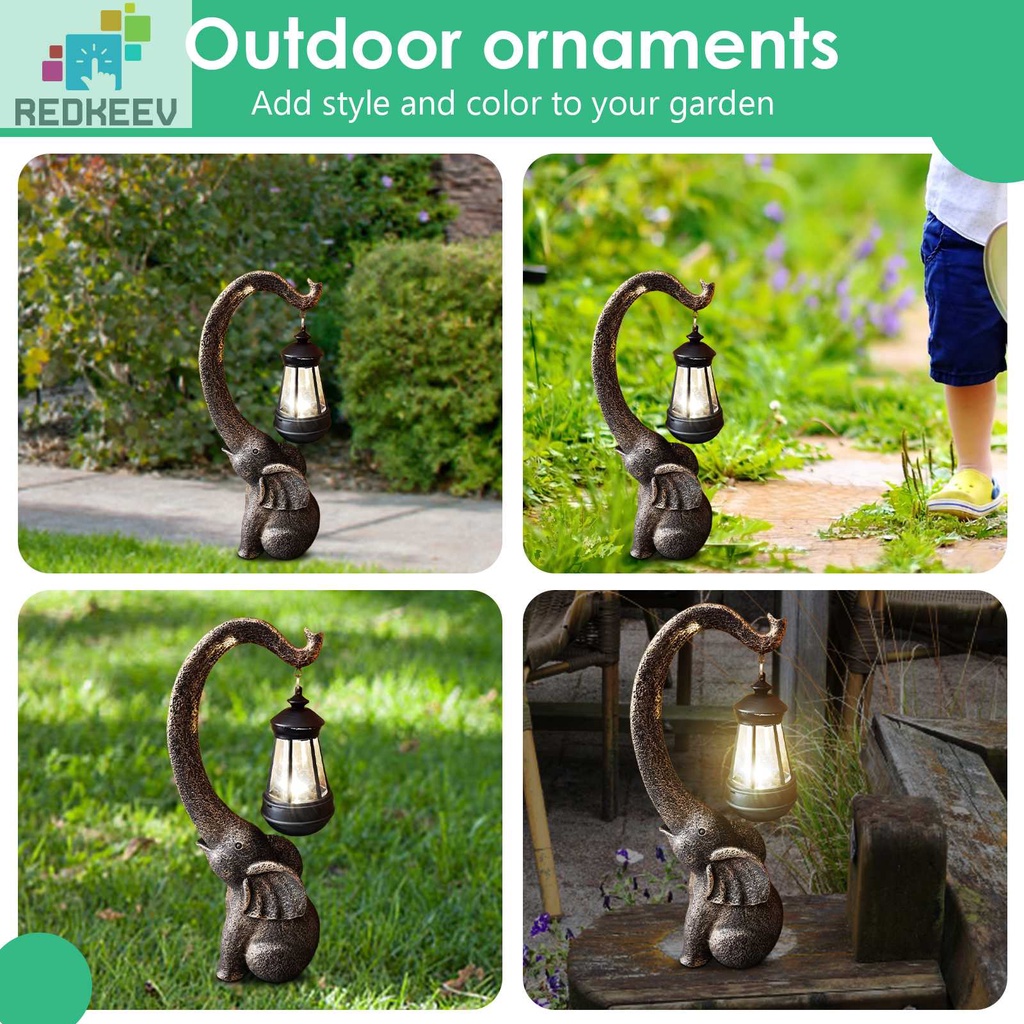 Đèn Lồng Treo Trang Trí Sân Vườn Bằng Nhựa Resin Chống Nước Chạy Năng Lượng Mặt Trời