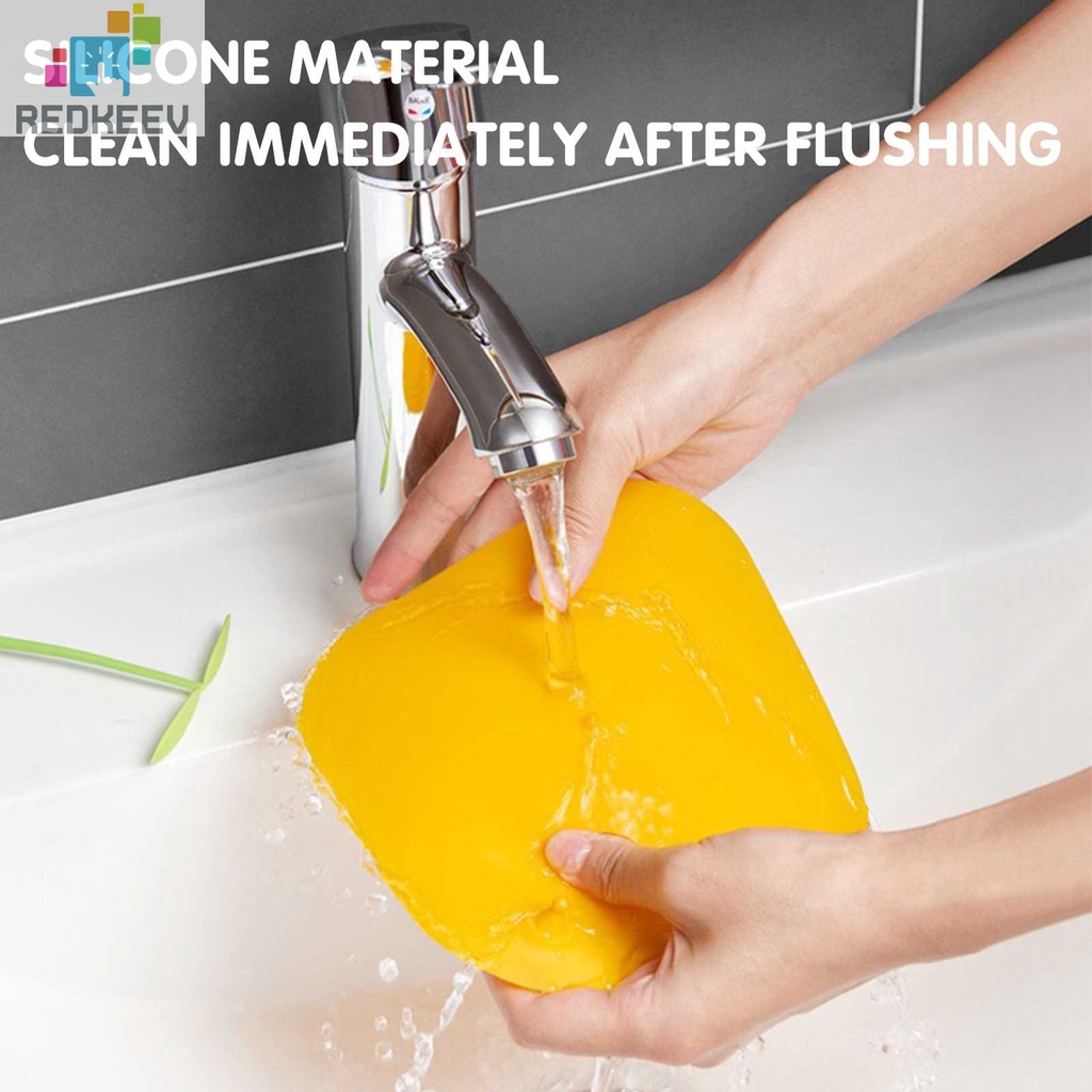 Set 5 Nắp Đậy Cống Thoát Nước Bồn Tắm Bằng Silicone Chống Trượt Có Thể Tá