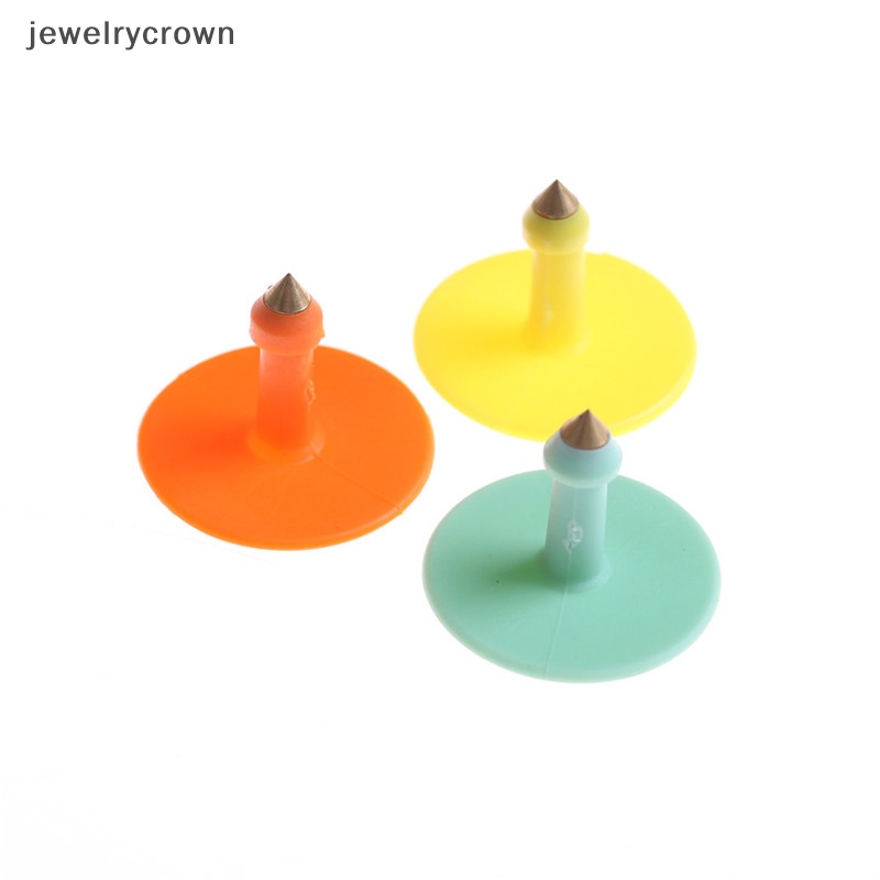 Set 100 Thẻ Ghi Số Bằng Nhựa Gắn Tai Gia Súc / Heo / Cừu / Bò Sát
