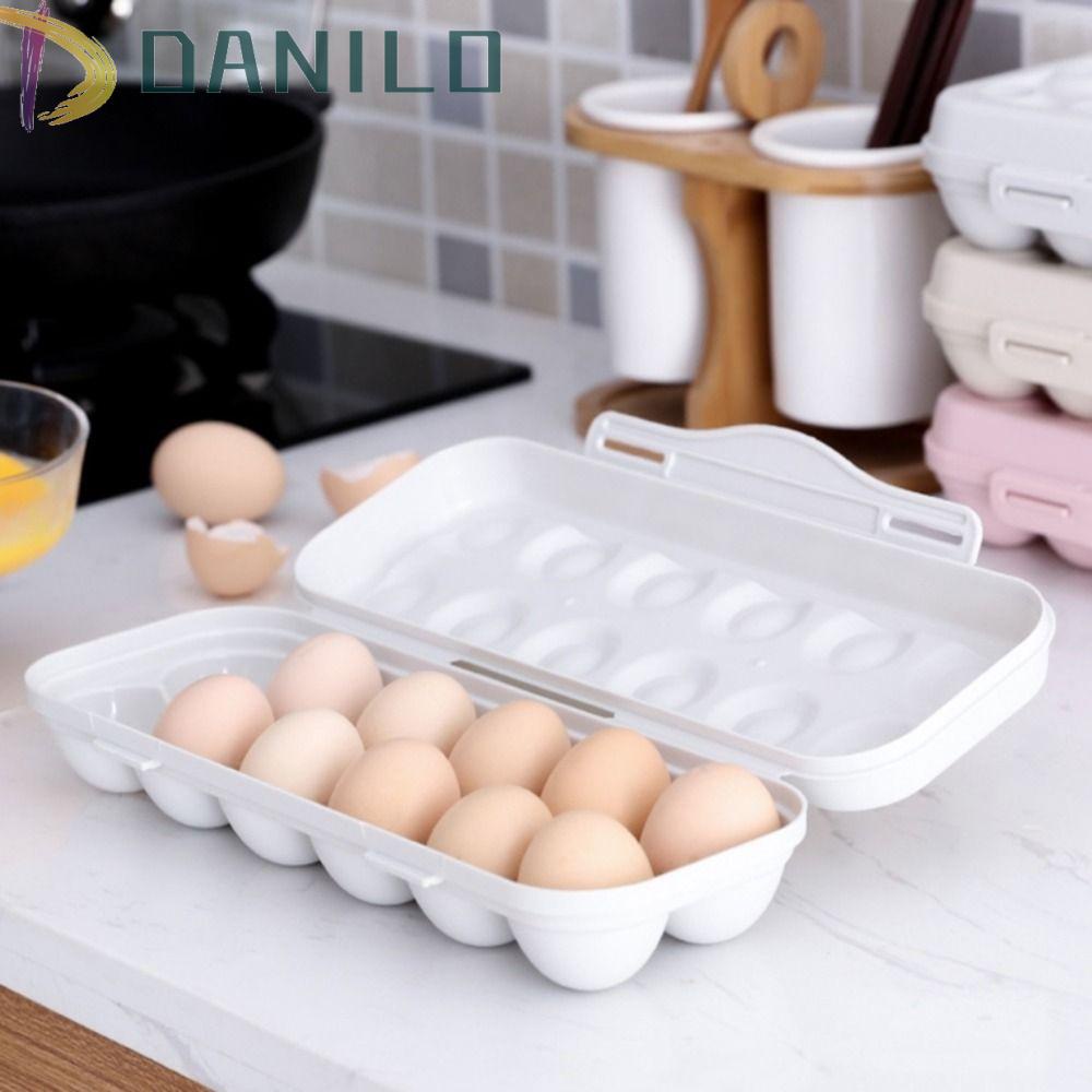 Hộp Nhựa Đựng Trứng Dung Tích Lớn Có Nắp Đậy Tiện Dụng