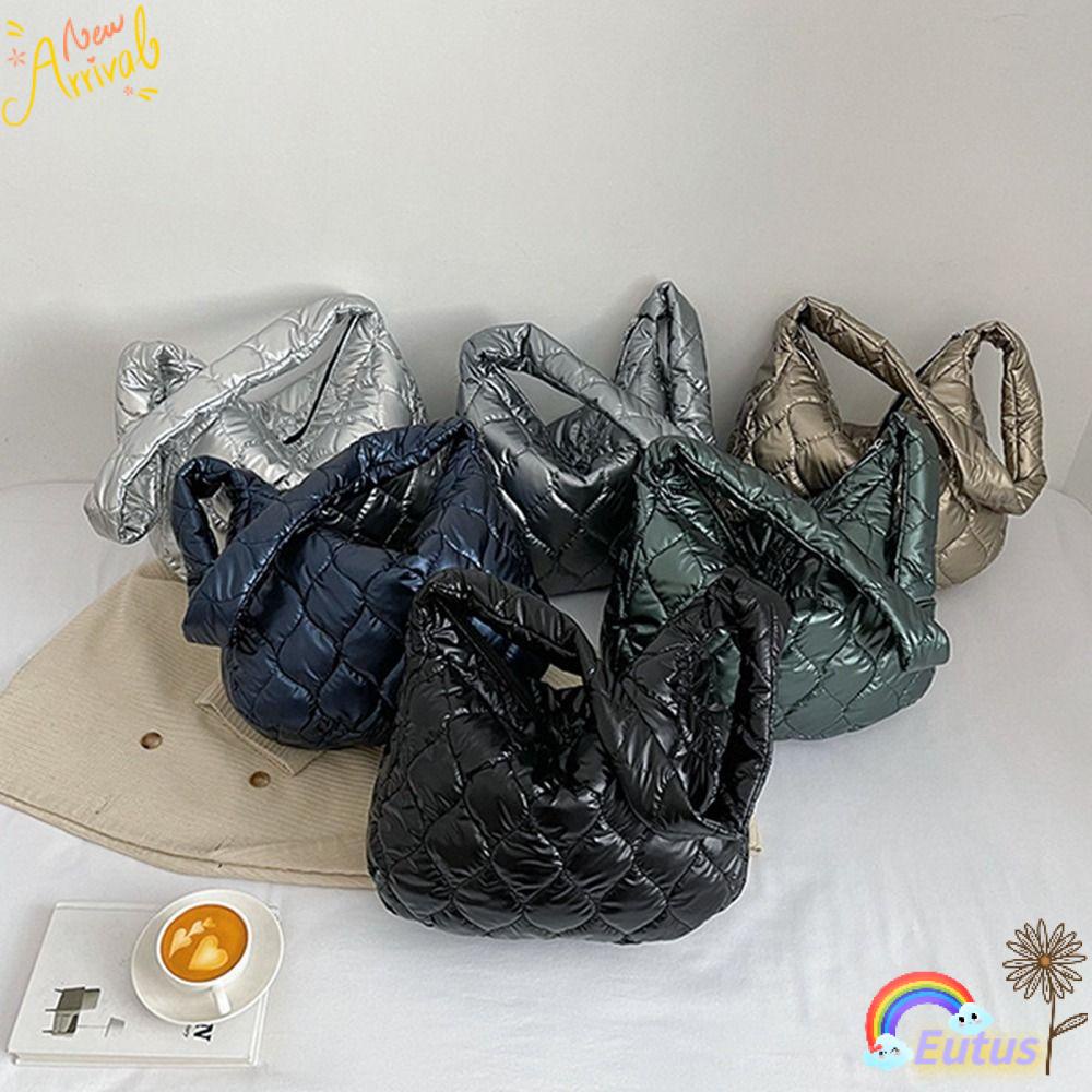 Túi Xách Đeo Vai Có Đệm Mút Thời Trang Mùa Đông Cho Nữ