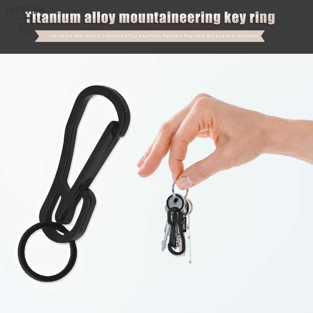 Móc Khóa Dây Thắt Lưng Leo Núi Bằng Thép Không Gỉ