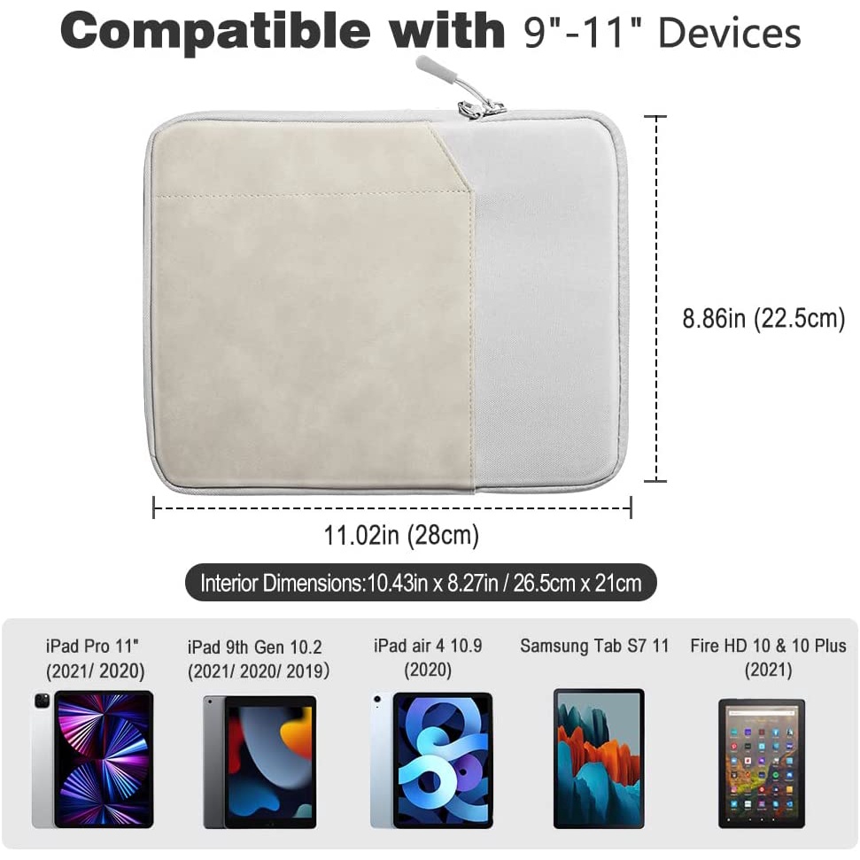 Bao Đựng Máy Tính Bảng Chống Sốc Cho xiaomi pad 6 / 6 pro 2023 11inch redmi pad se 11 / 10.61 mi pad 5 pro 11 Ốp