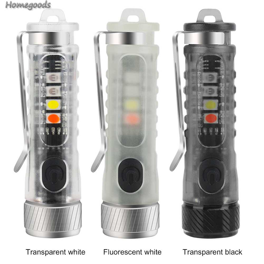 Móc Khóa Đèn Pin LED Mini XPG2 UV 395nm 400lm Bỏ Túi Tiện Dụng