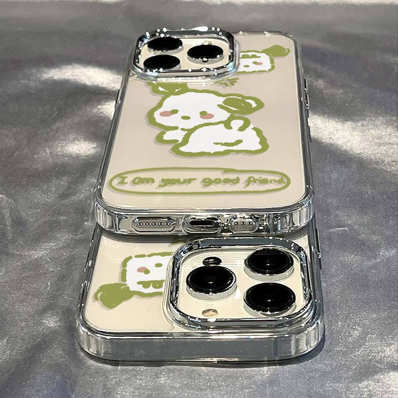 ✅Ốp Điện Thoại Mềm Chống Sốc In Hình Cún Dễ Thương Cho Iphone 1314ProPlus 7I 12 118 max