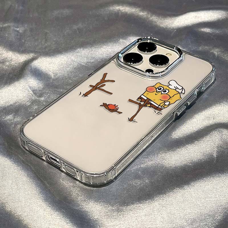 ✅Ốp Điện Thoại Hình SpongeBob Chống Sốc Cho iPhone Max71213118Ốp Điện Thoại Mềm Thời Trang Cho Iphone 14pro 14pro