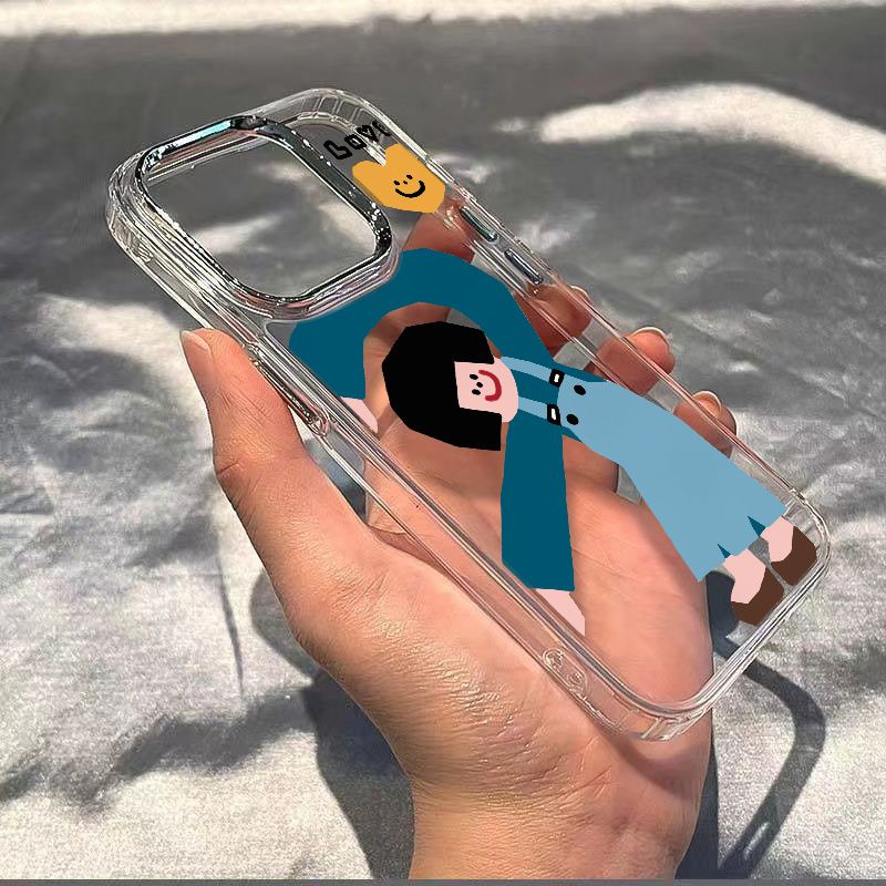 ✅Ốp Điện Thoại Mềm Chống Sốc Họa Tiết Đơn Giản Cho Iphone 8 12 713 14promax plus11 O8KR