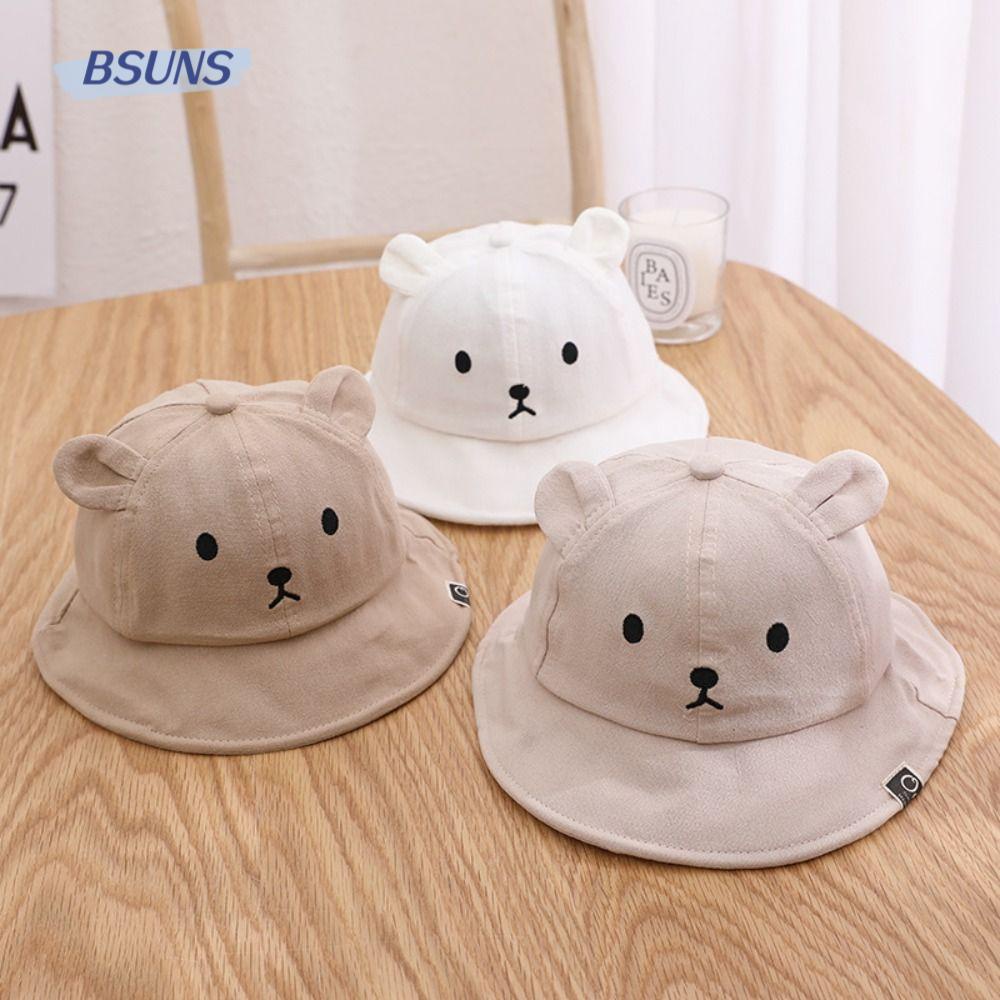 Nón Tai Bèo Vành Rộng Thời Trang Đi Biển Cho Bé 3-18 Tháng Tuổi