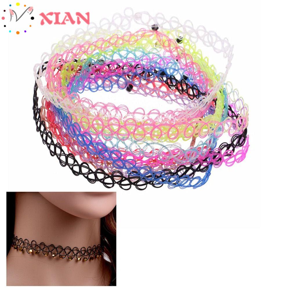Xiantin Vòng Cổ Choker Co Giãn XIANTIN