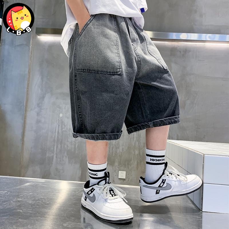 Quần Short Denim Thời Trang Mùa Hè Mới Cho Bé Trai 3-5 - 8-10 - 12-13 Tuổi