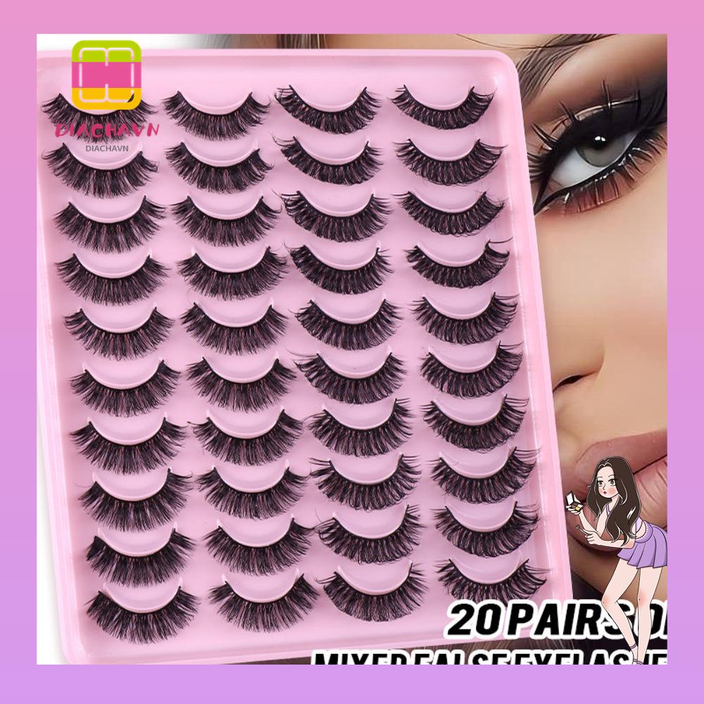Lông Mi Giả Dài Tự Nhiên Handmade Thời Trang Dành Cho Nữ