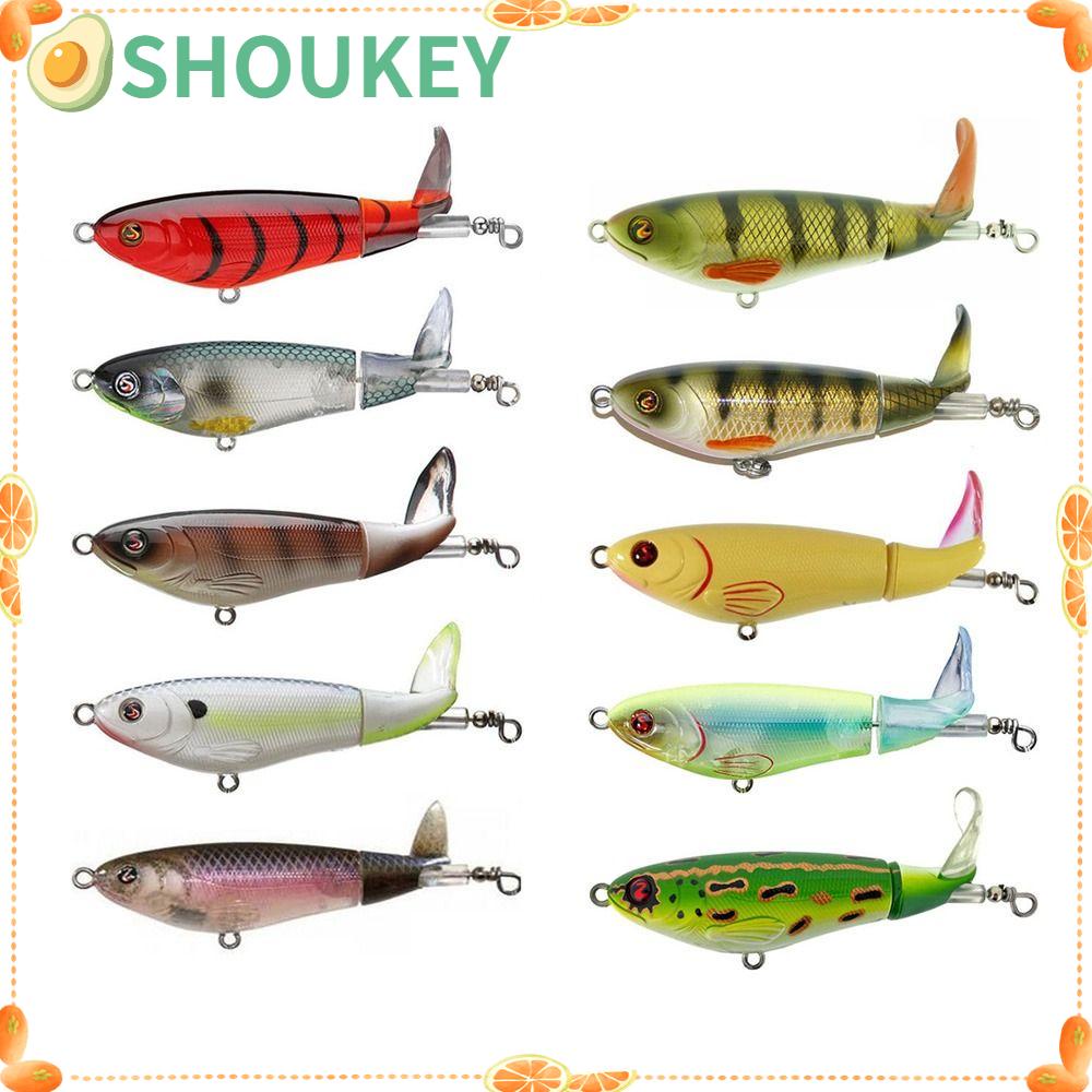 Mồi Câu Cá Giả 2 Đoạn Có Thể Xoay SHOUKEY