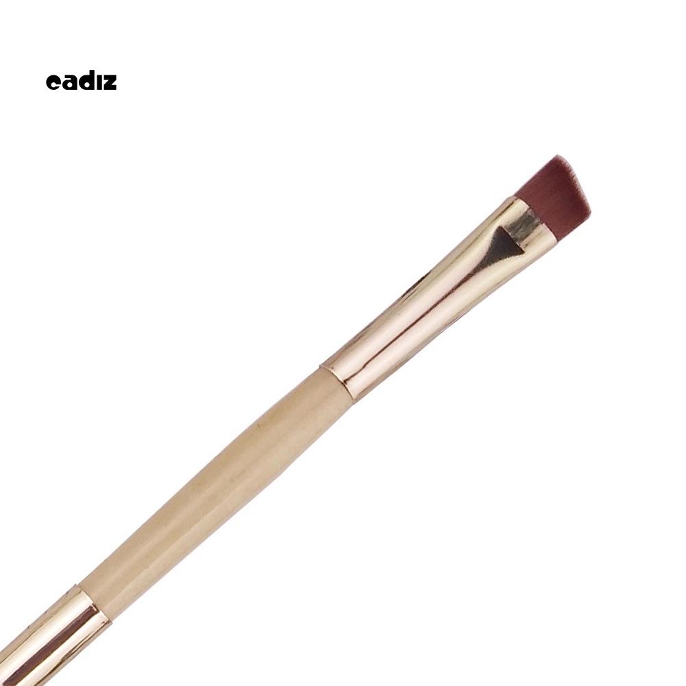 Cọ Tô Son Môi Và Lông Mày Hai Đầu Tay Cầm Bằng Tre