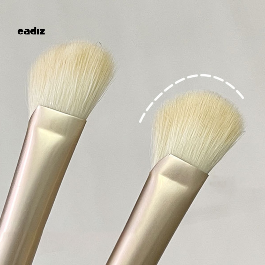 Set 2 Cọ Trang Điểm Mũi Lông Mềm Cán Gỗ Gọn Nhẹ