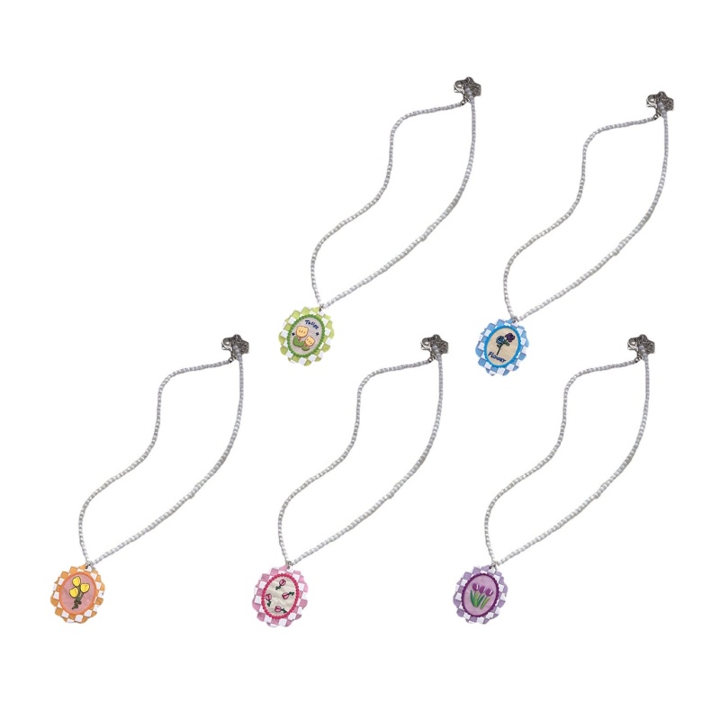 Vòng Cổ Choker Dạng Chuỗi Hạt Ngắn Đính Hoa Nhiều Màu Phong Cách Bohemian Y2K Cho Nữ