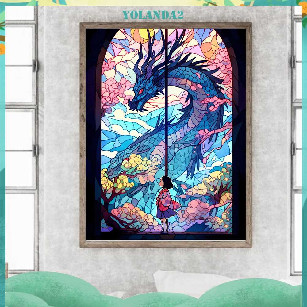 Bộ Tranh Đính Đá 5D Họa Tiết Hoạt Hình Độc Đáo DIY Dùng Trang Trí Nhà Cửa