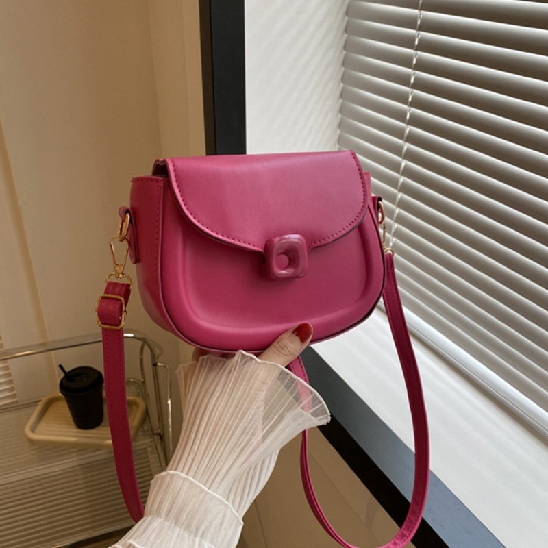 Túi Xách Da PU Màu Trơn Thời Trang Cho Nữ