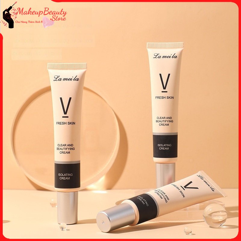 Kem lót Lameila, kem lót kiềm dầu dưỡng ẩm che khuyết điểm nội địa trung F55 MS 881 [ MakeupBeauty_Store ]