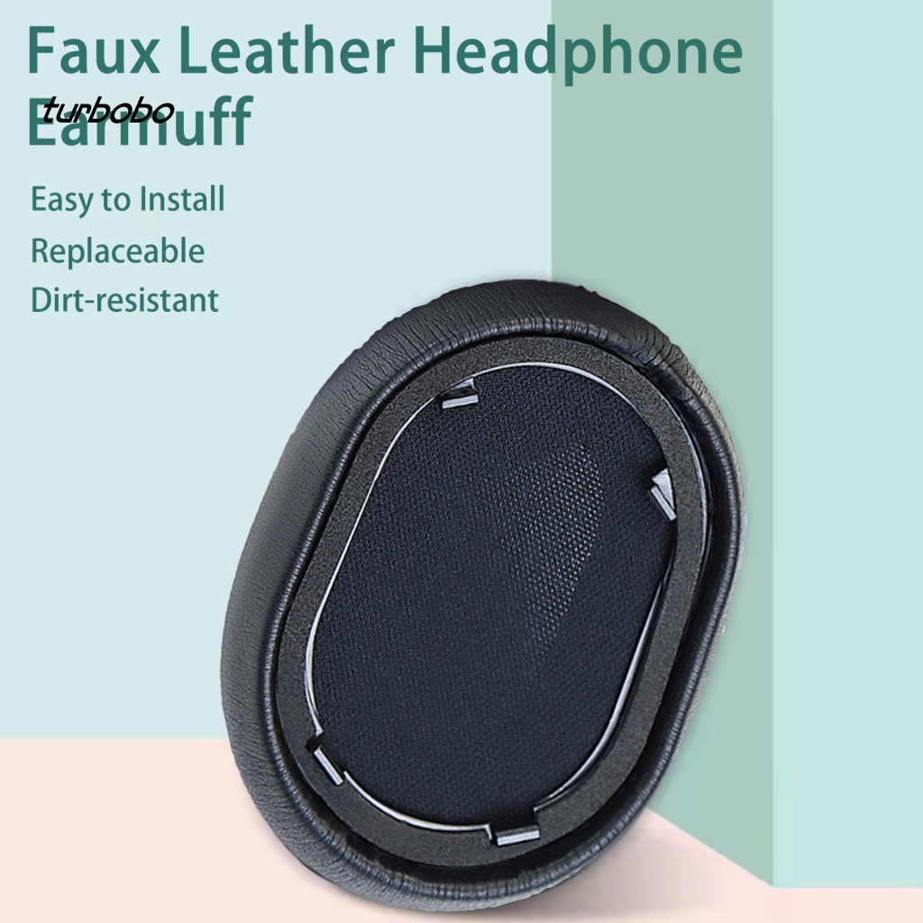 1 Đệm Tai Nghe Bọc Da Giả Cotton Thoáng Khí Thay Thế Cho Plantronics BackBeat GO 810