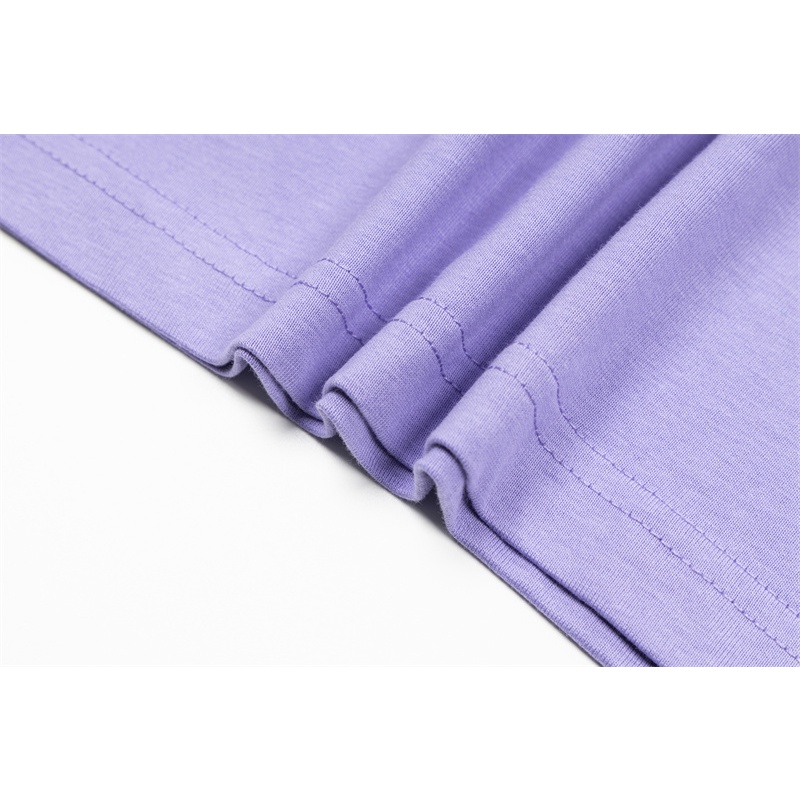 Áo Thun Tay Ngắn Dáng Rộng Thêu Hình Cola Cổ Điển Chất Lượng Cao