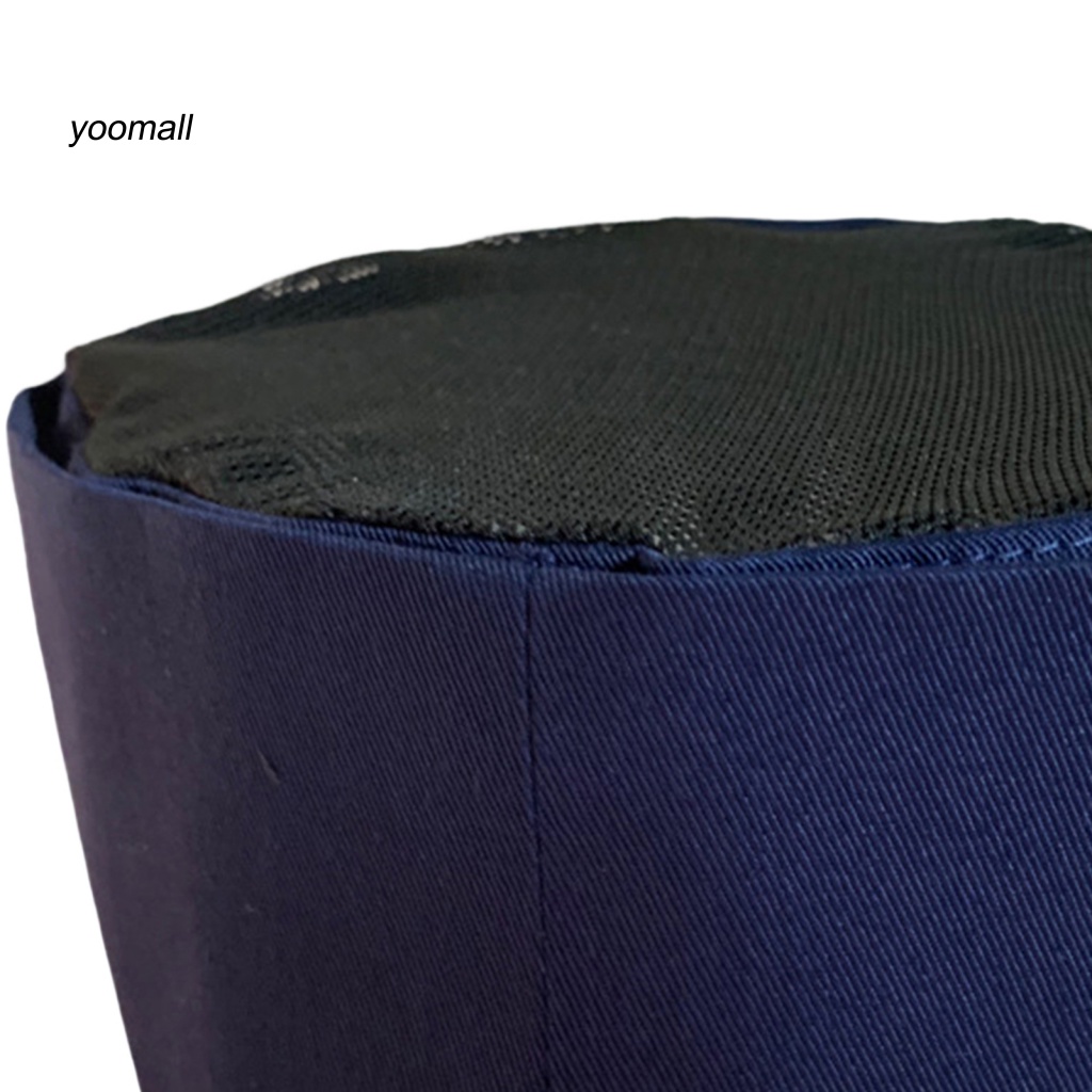 Yo / Mũ Đầu Bếp Nhật Bản Hàn Quốc Lưới Phẳng Thoáng Khí Có Thể Điều Chỉnh