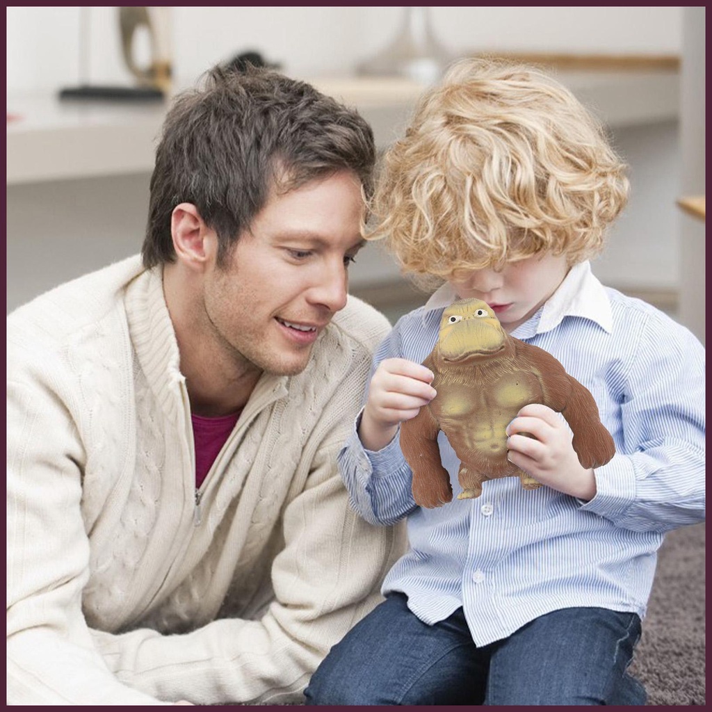 Đồ Chơi Con Khỉ Bằng Cao Su Mềm Co Giãn Tốt Dành Cho Phòng Ngủ