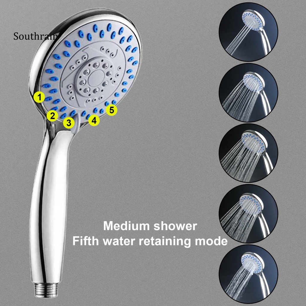 Đầu Vòi Sen Áp Suất Cao 3 / 5 Chế Độ Tiết Kiệm Nước Cho Nhà Tắm