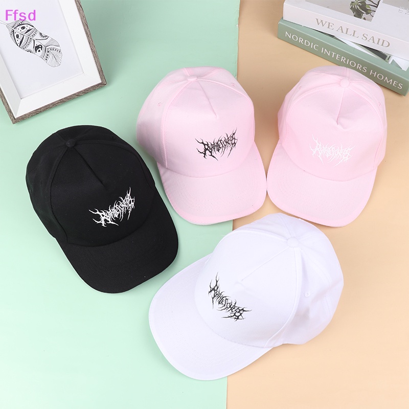 {Ffsd} Mũ Bóng Chày Cotton Thêu Hình Phong Cách Punk Frauen Gothic Đường Phố Thời Trang Thể Thao Ngoài Trời Cho Nam Và Nữ * Bán Chạy