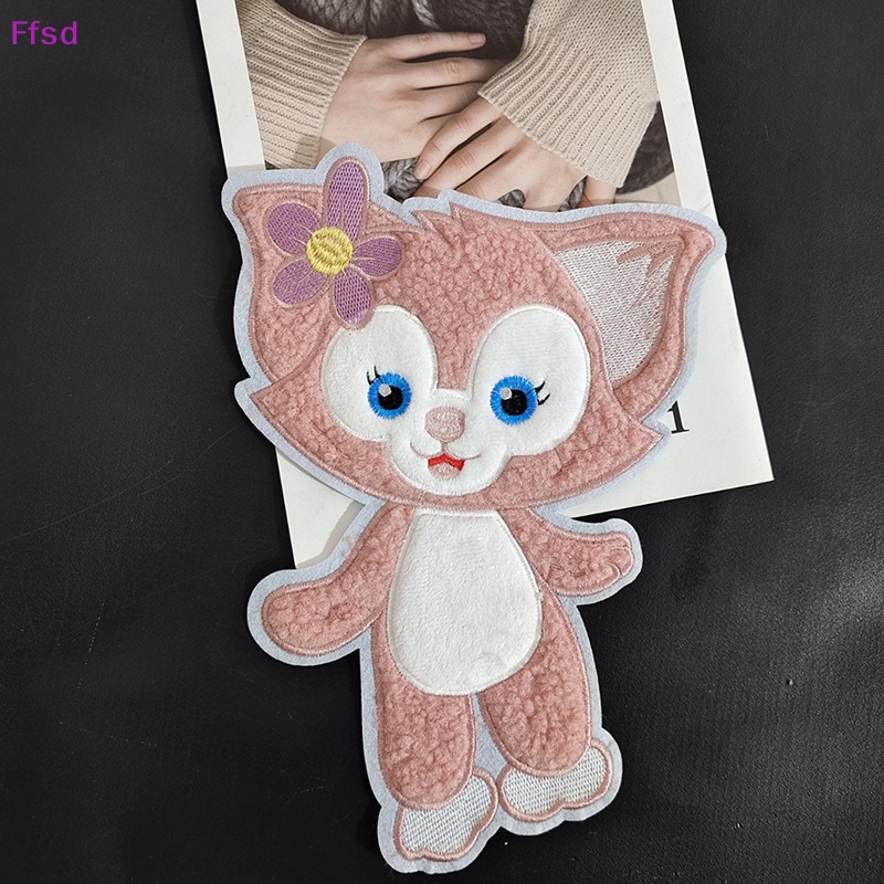 {Ffsd} Miếng Dán Vải Thêu Hình Động Vật Hoạt Hình Lingna Chuông Cáo Nhỏ Dâu Tây Phụ Kiện Quần Áo * Bán Chạy