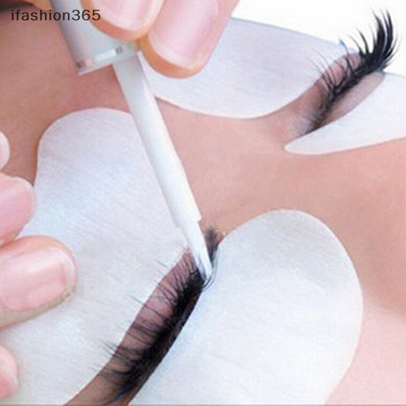 Set 10 Miếng Dán Hỗ Trợ Nối Mi Giả Không Xơ Vải ifashion365 Đệm Gel Dán Lông Mi Giả Không Xơ Tiện Dụng  Kính Mát Mắtlaslass Chất Lượng Cao