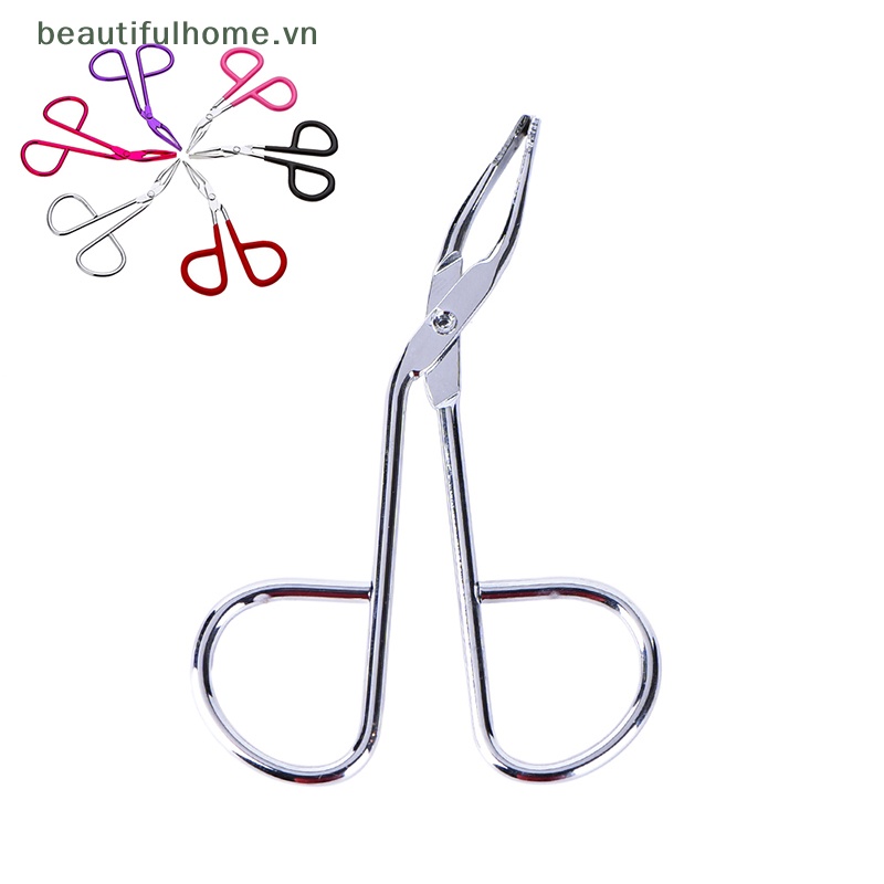 Kéo Cắt Tỉa Lông Mày Đầu Phẳng Bằng Thép Không Gỉ Tiện Dụng