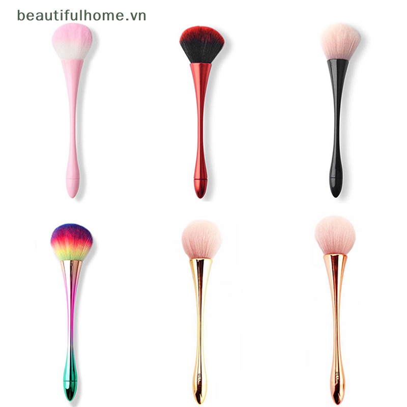 Cọ Phủi Bụi Gel UV Trang Trí Móng Tay Mềm Mại Tiện Dụng