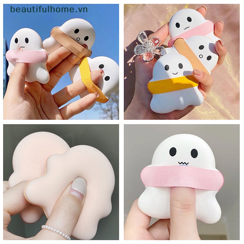 Bộ Mút Trang Điểm Bằng Cotton Siêu Mềm Sử Dụng Được Cả Khi Ướt Và Khô [Beautyhome]